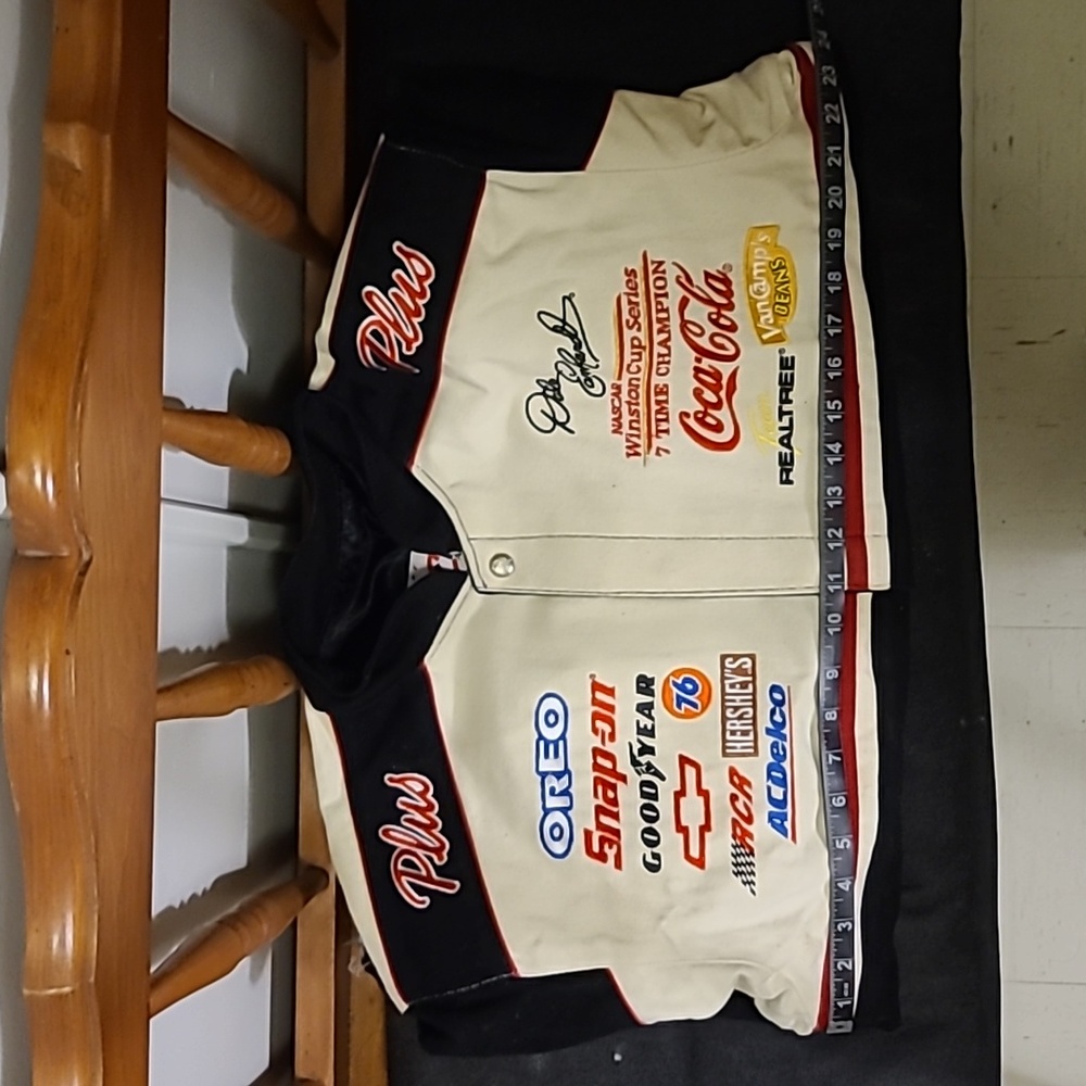 Nascar Dale Earnhardt 2001 Issue Twill Team Jacket
